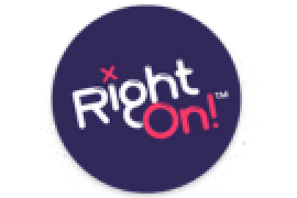 Right On logo